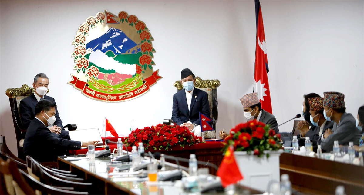 नेपाल र चीनबीच ९ बुँदे समझदारी